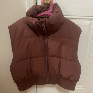 Zara puffer vest. Only used once